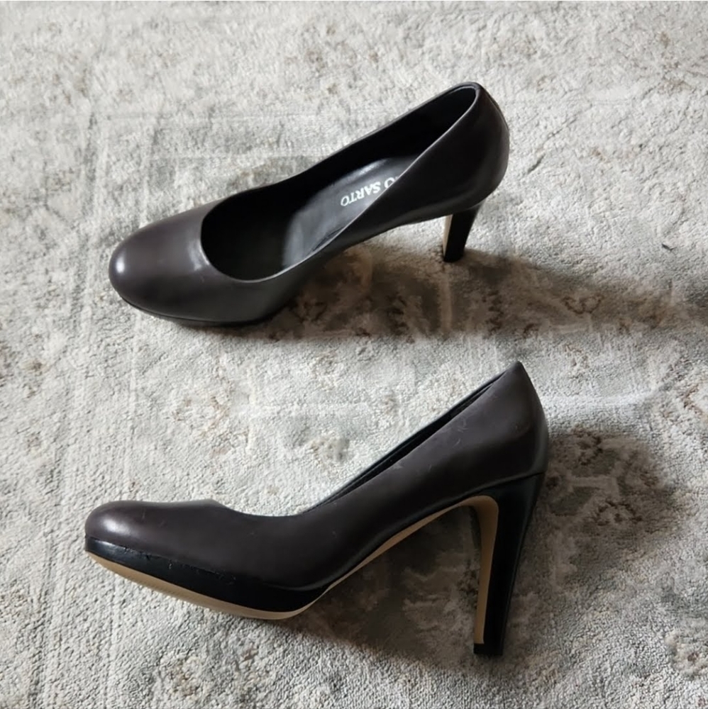 Franco Sarto Leather LUXE heels  - 8.5 / 39 EU